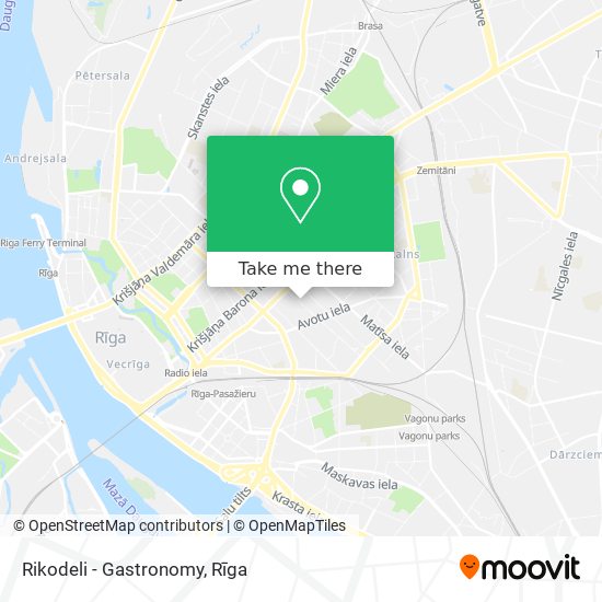 Rikodeli - Gastronomy map