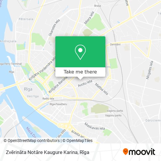 Zvērināta Notāre Kaugure Karina map