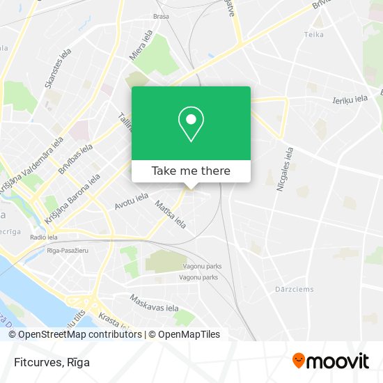Fitcurves map