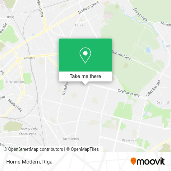 Карта Home Modern