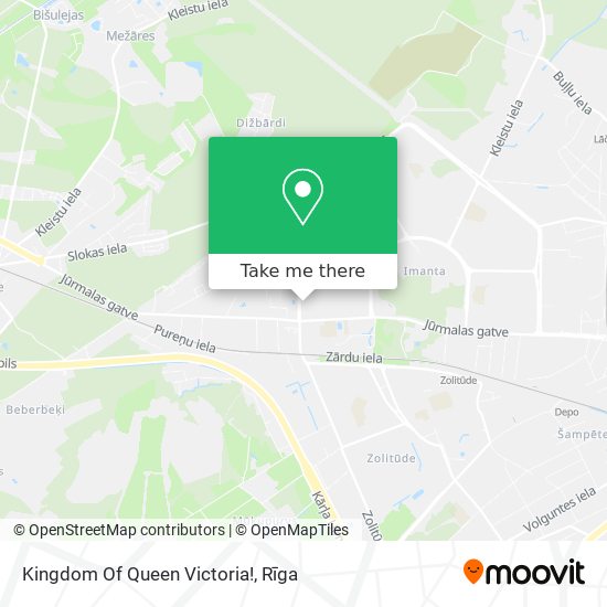 Kingdom Of Queen Victoria! map