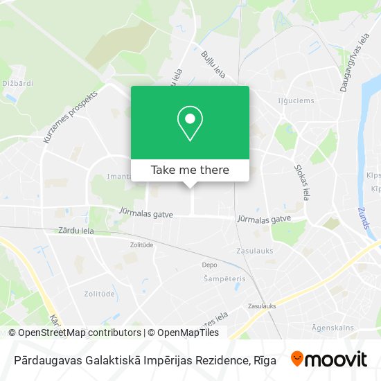 Pārdaugavas Galaktiskā Impērijas Rezidence map