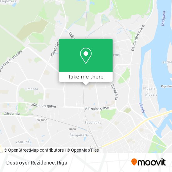 Destroyer Rezidence map