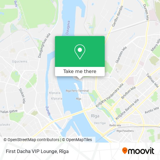 First Dacha VIP Lounge map