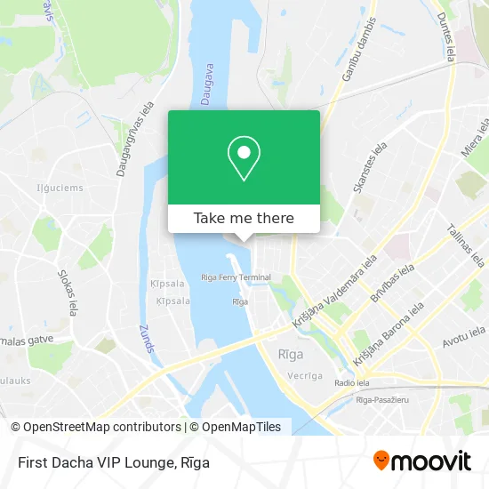 Карта First Dacha VIP Lounge