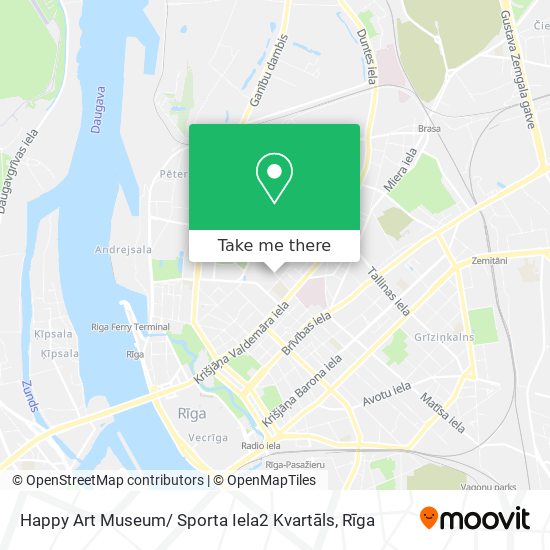 Happy Art Museum/ Sporta Iela2 Kvartāls map