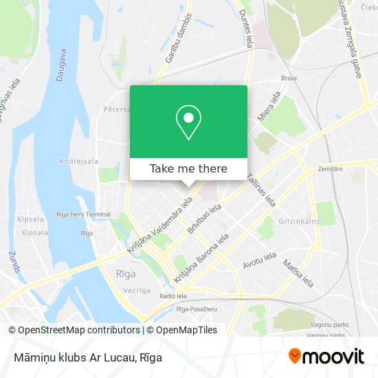 Māmiņu klubs Ar Lucau map