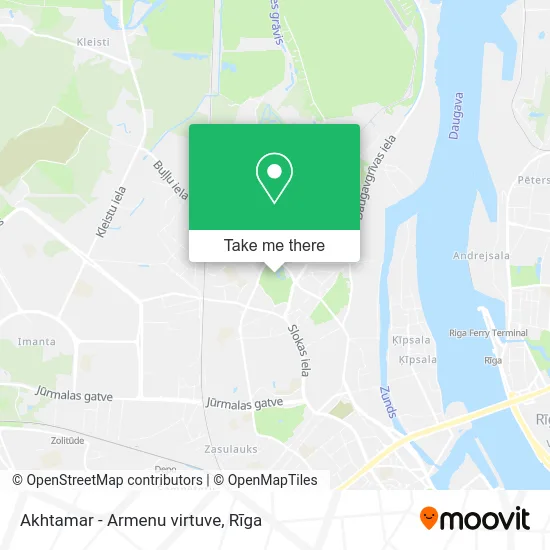 Карта Akhtamar - Armenu virtuve