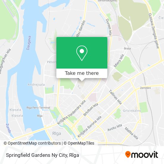 Springfield Gardens Ny City map