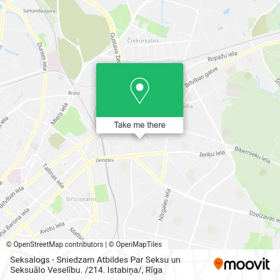 Карта Seksalogs - Sniedzam Atbildes Par Seksu un Seksuālo Veselību. /214. Istabiņa/
