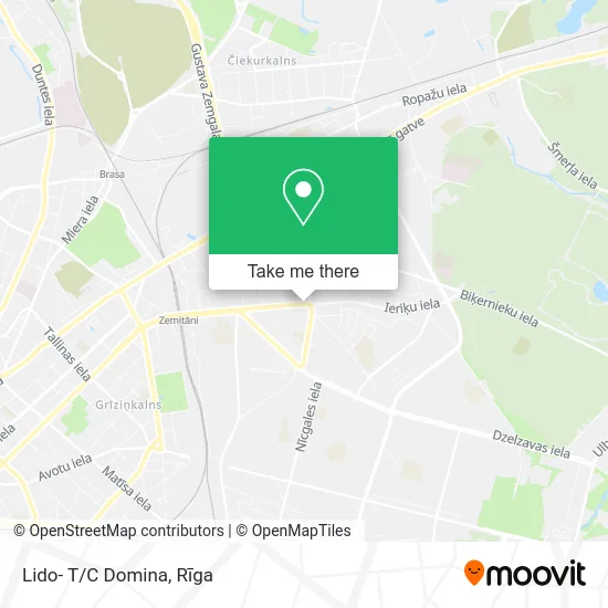 Lido- T/C Domina map