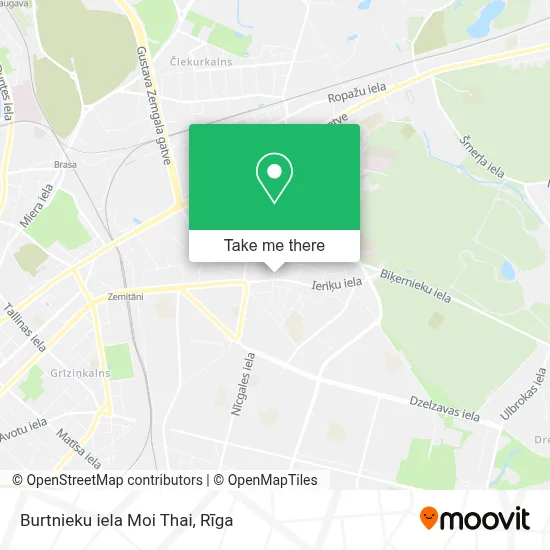 Burtnieku iela Moi Thai map