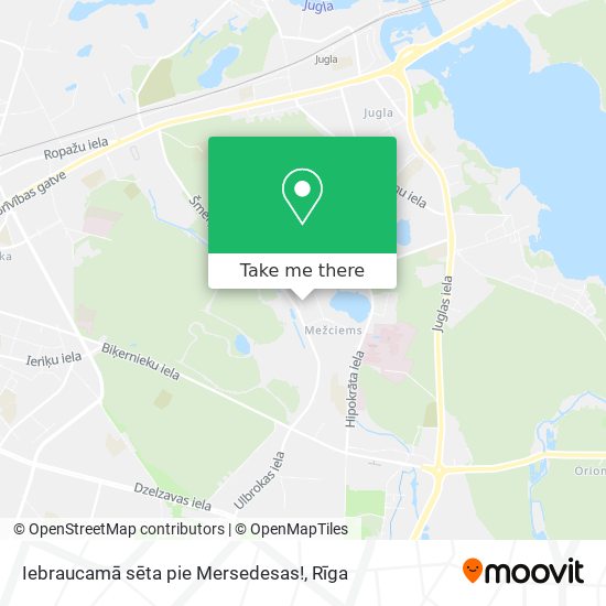 Iebraucamā sēta pie Mersedesas! map