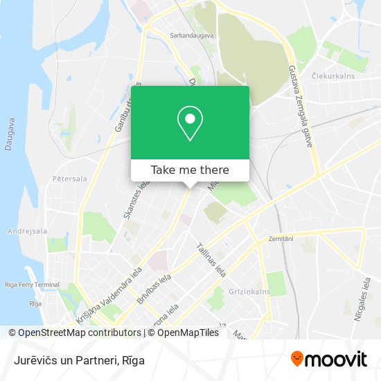 Jurēvičs un Partneri map