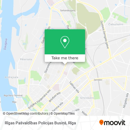 Rīgas Pašvaldības Policijas Busiņš map