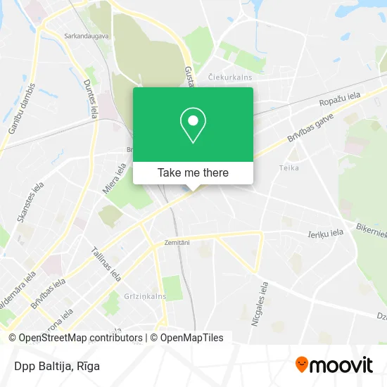 Карта Dpp Baltija