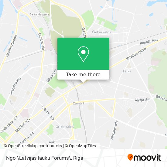 Ngo \Latvijas lauku Forums\ map