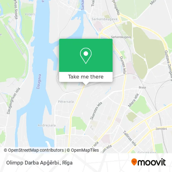 Карта Olimpp Darba Apģērbi.