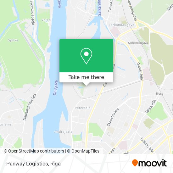 Panway Logistics map