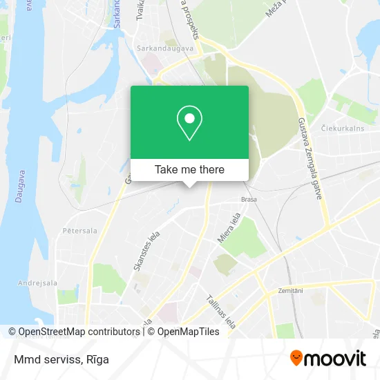 Карта Mmd serviss