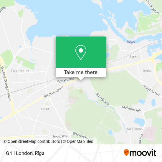 Карта Grill London