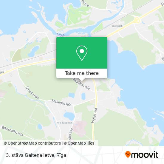 3. stāva Gaiteņa Ietve map