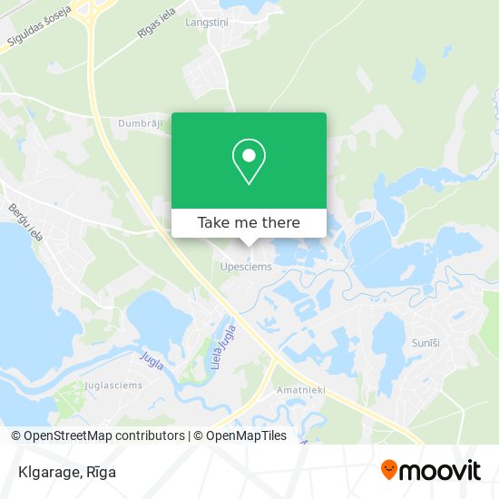 Klgarage map