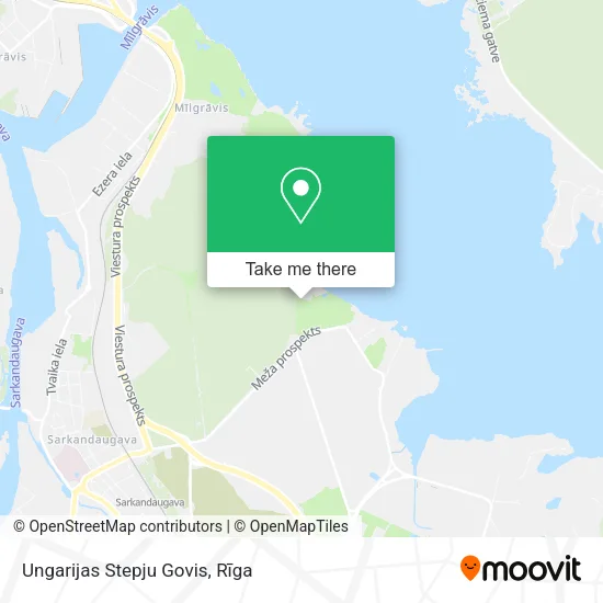Карта Ungarijas Stepju Govis
