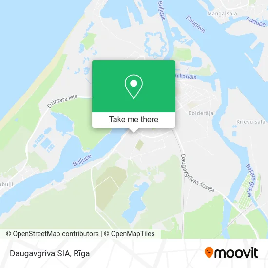 Карта Daugavgriva SIA