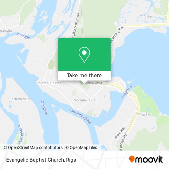 Evangelic Baptist Church map