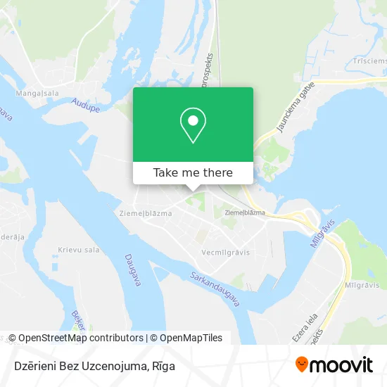 Карта Dzērieni Bez Uzcenojuma