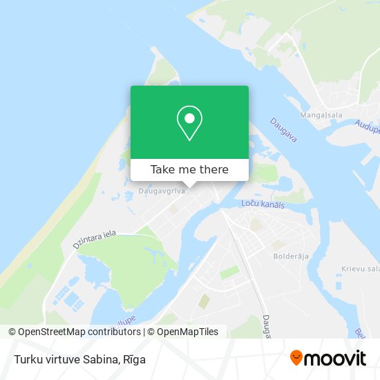 Turku virtuve Sabina map