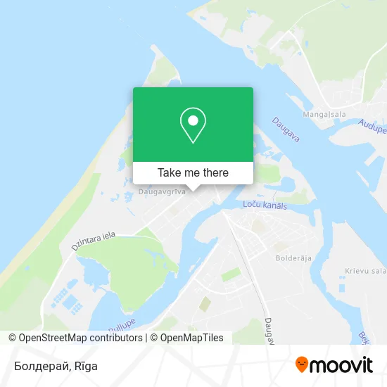 Карта Болдерай