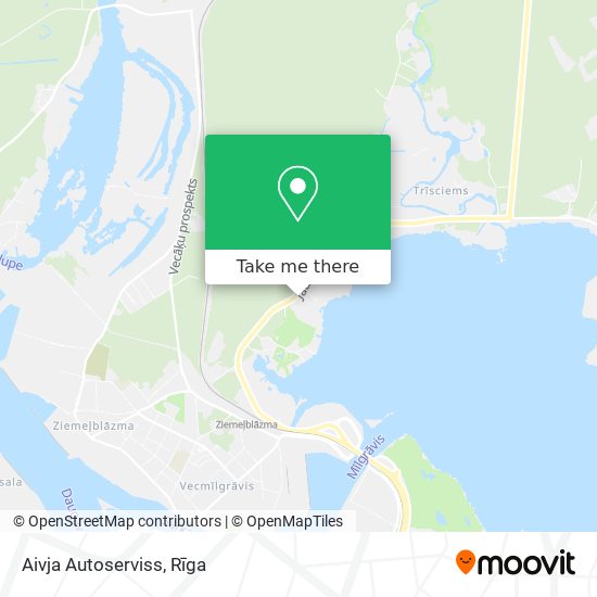 Карта Aivja Autoserviss