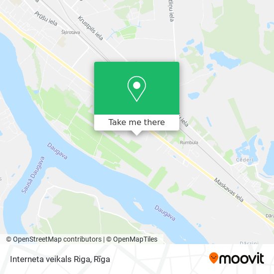Карта Interneta veikals Riga