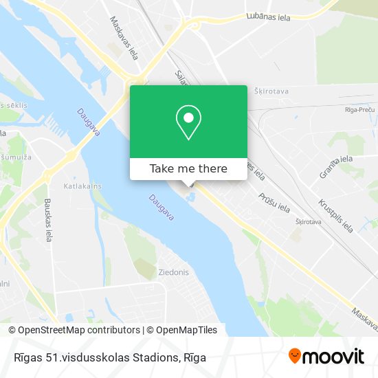 Rīgas 51.visdusskolas Stadions map
