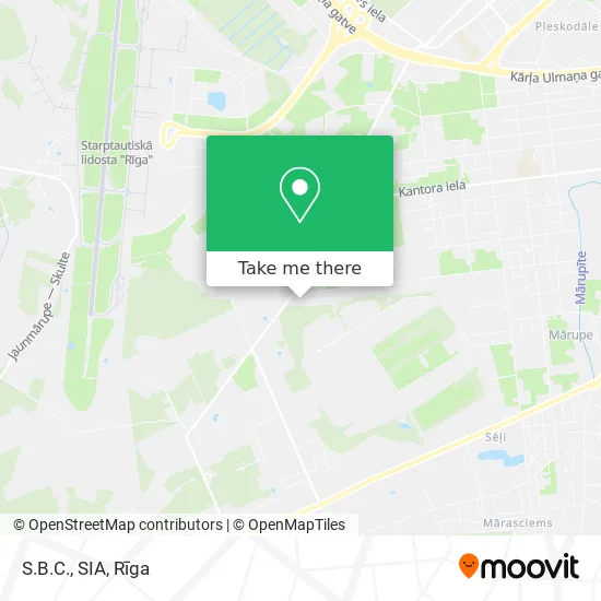 Карта S.B.C., SIA