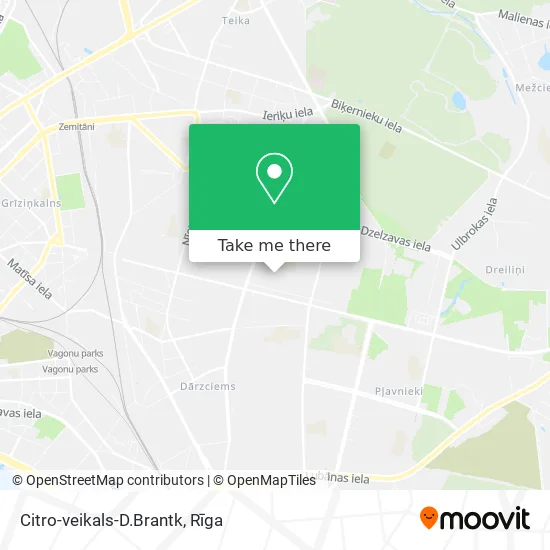 Карта Citro-veikals-D.Brantk