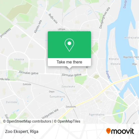 Карта Zoo Ekspert