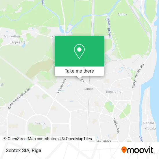 Карта Sebtex SIA