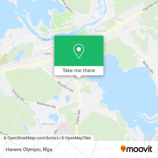 Havens Olympic map