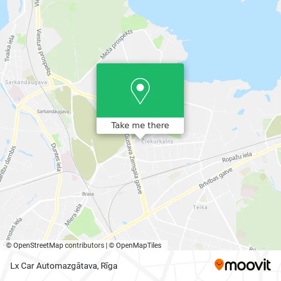 Карта Lx Car Automazgātava