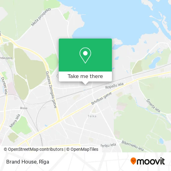 Карта Brand House