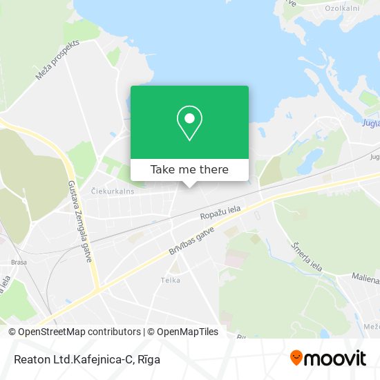 Reaton Ltd.Kafejnica-C map