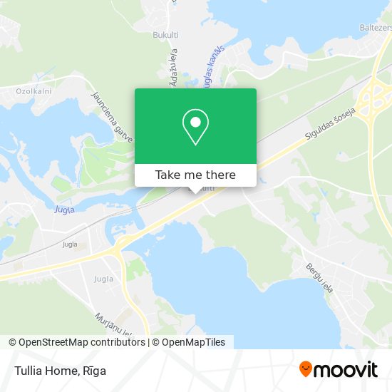 Tullia Home map