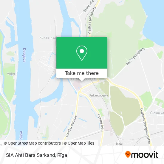 Карта SIA Ahti Bars Sarkand