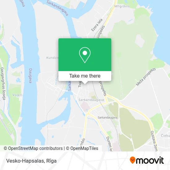 Карта Vesko-Hapsalas