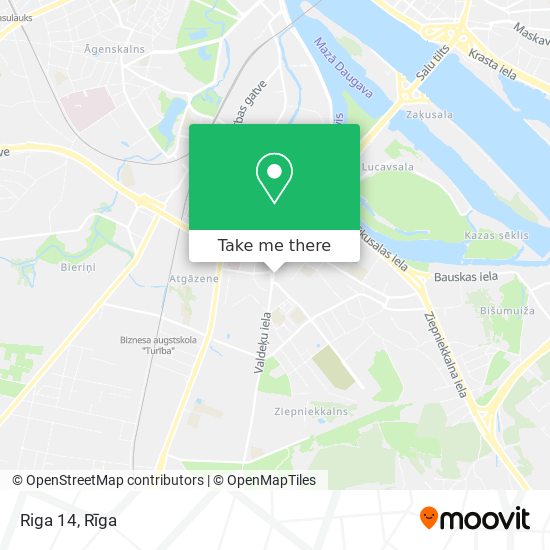 Riga 14 map