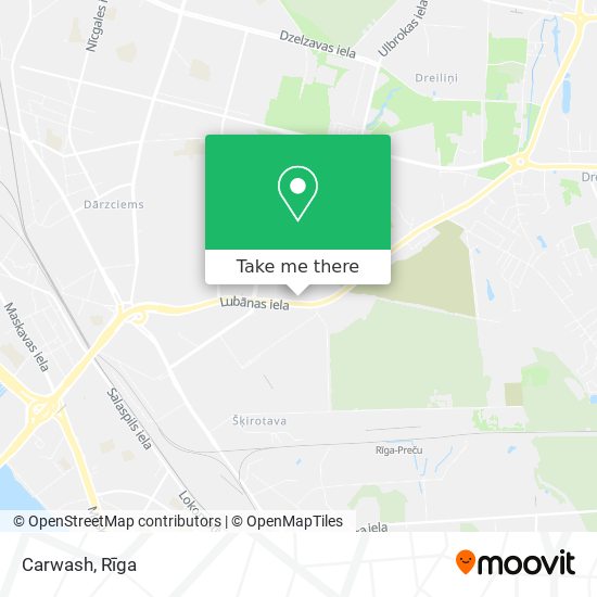 Carwash map