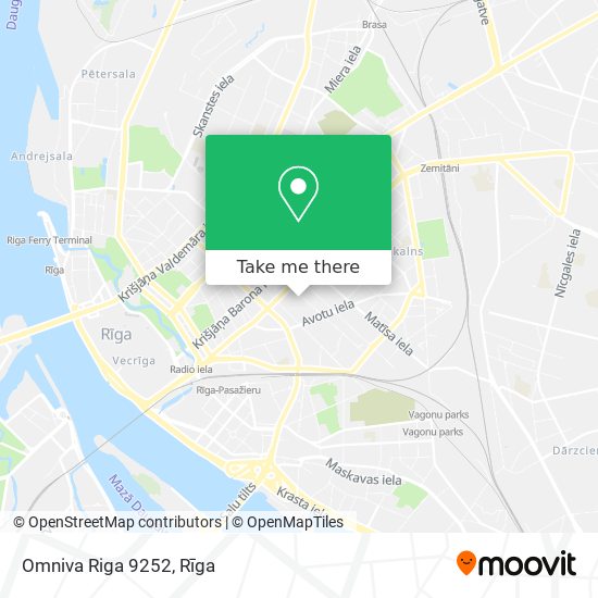 Omniva Riga 9252 map